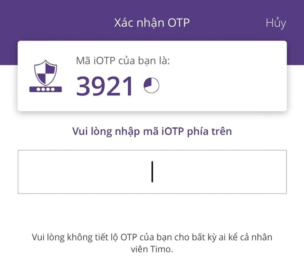 Vai trò của mã OTP trong giao dịch ngân hàng online