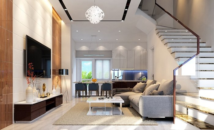Lưu ý khi thiết kế nội thất nhà phố