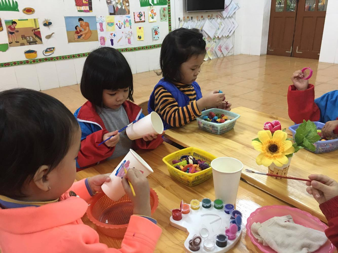 Hình ảnh trường mầm non lấy trẻ làm trung tâm