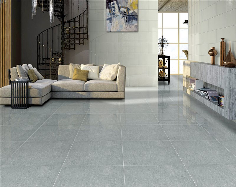Gạch Granite bóng mờ chống trơn, độ an toàn cao