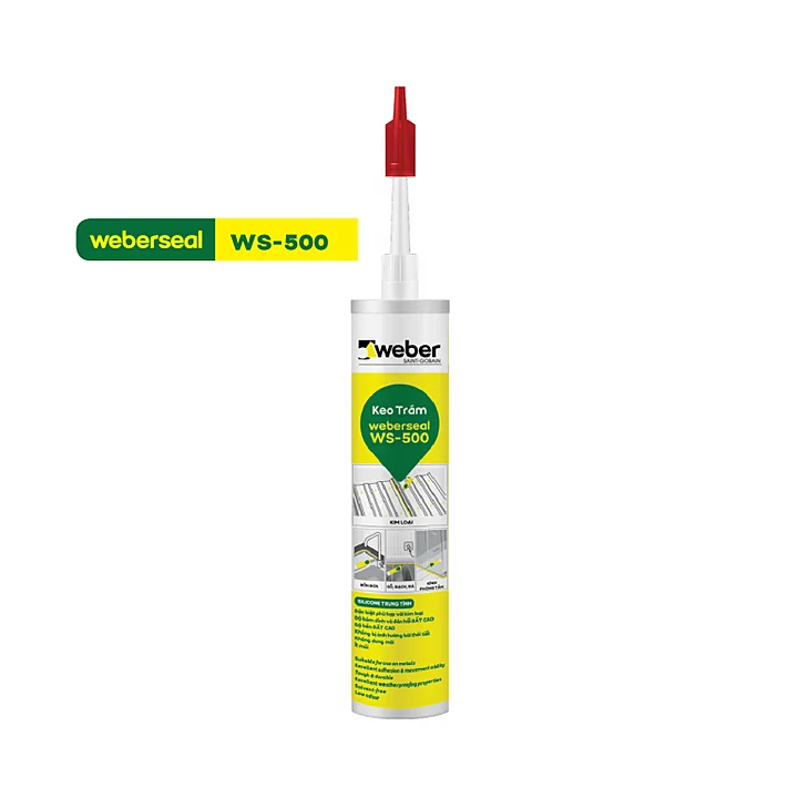 Keo silicon dán nhựa xe máy Weberseal WS-500