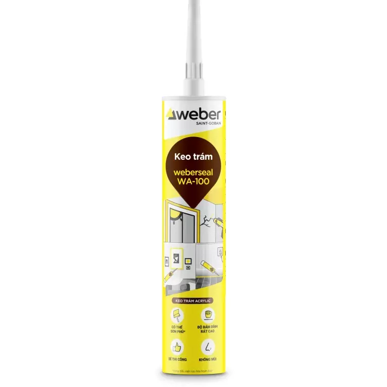 Keo trám tường vá tường Weberseal WA-100