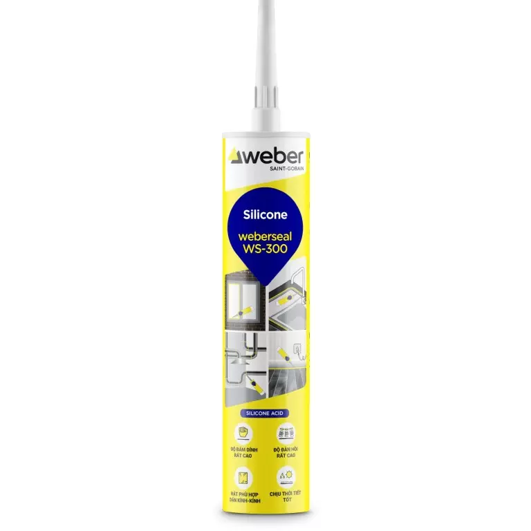 Keo SILICONE THÔNG DỤNG Weberseal WS 300