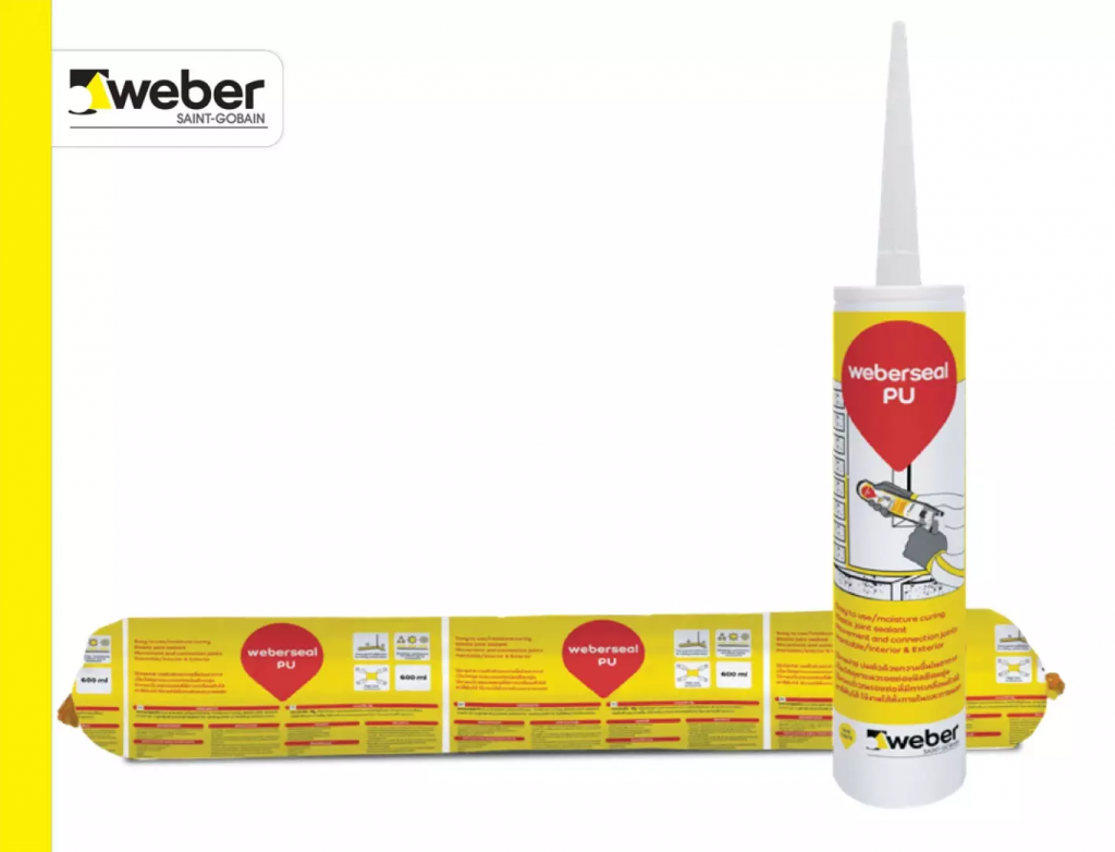 Keo trám nứt tường ngoài trời Weber