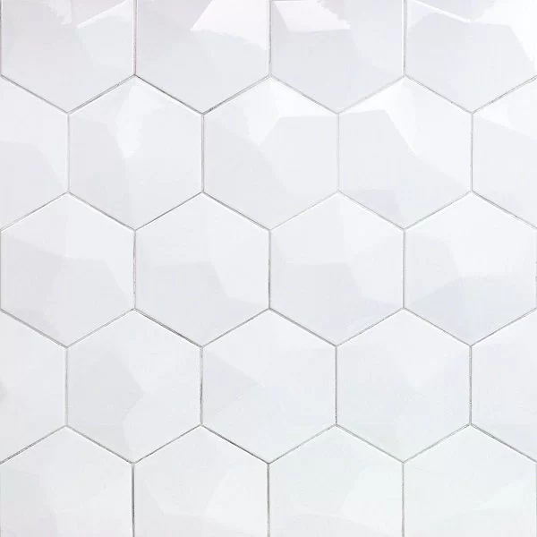 Gạch mosaic lát sàn và ốp tường lục giác ốp tường